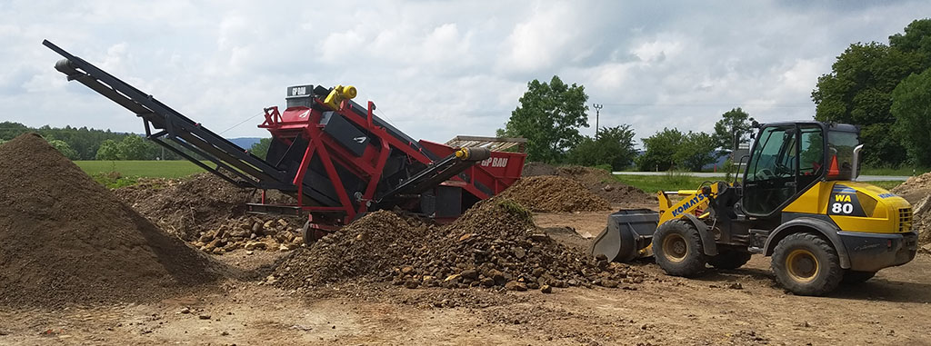 Recyklace stavebních materiálů